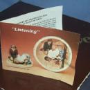 Norman Rockwell Huck Finn Series II LISTENING Porcelain Collector Plate