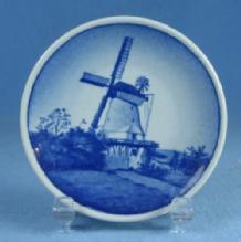 Holland DYBBOL MOLLE 12-2010 Royal Copenhagen Mini Plate RARE