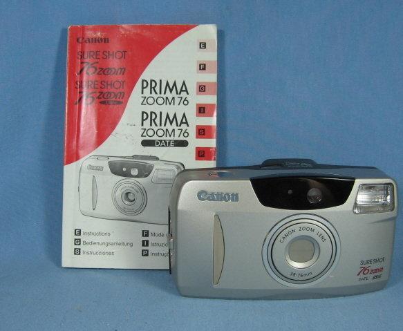 Cannon Photography SURE SHOT 76 Zoom Camera