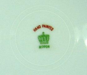 NIPPON Japan Handpainted SAILING Ship Boat - Porcelain Decorator Plate