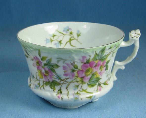 CT Prussia Germany HAND PAINTED Porcelain Teacup