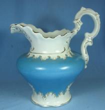 Pottery Water Milk PITCHER - Mellor Etruria Porcelain 1890's