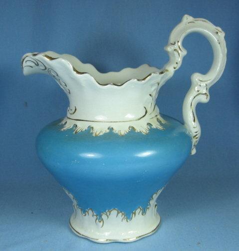 Pottery Water Milk PITCHER - Mellor Etruria Porcelain 1890's