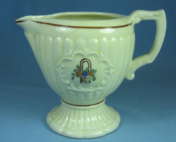 Pottery Homer Laughlin Cream Pitcher