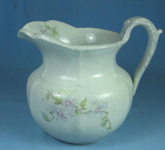 Pottery Salt Glaze Cream Pitcher
