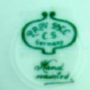 R. S. Prov Saxe Germany Porcelain Plate