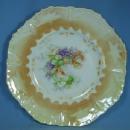 Hand Painted German Lustre Luster Decorator Plate - Antique Porcelain