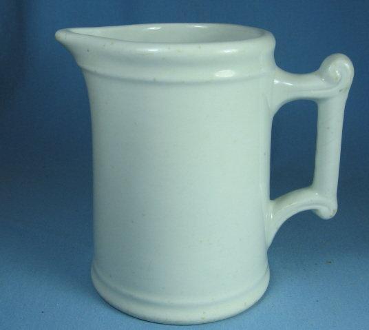 IRONSTONE Milk Pitcher - Antique Stoneware pottery