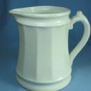 Syracuse China STONEWARE Ironstone White Milk/Water Pitcher