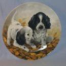 Knowles SHIRT TALES - THE COCKER SPANIEL Porcelain Plate