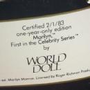 MARILYN MONROE Collectible Doll in Original Box
