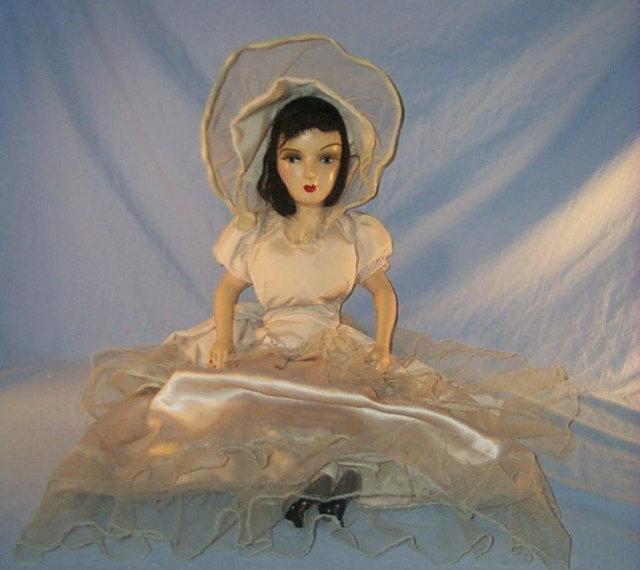 Black Haired BOUDOIR DOLL - Collectibles