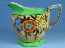 Antique Japanese Lustre Creamer Pitcher - Luster Porcelain