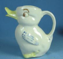 Vintage DUCK Creamer Pitcher - Brush McCoy ? Pottery