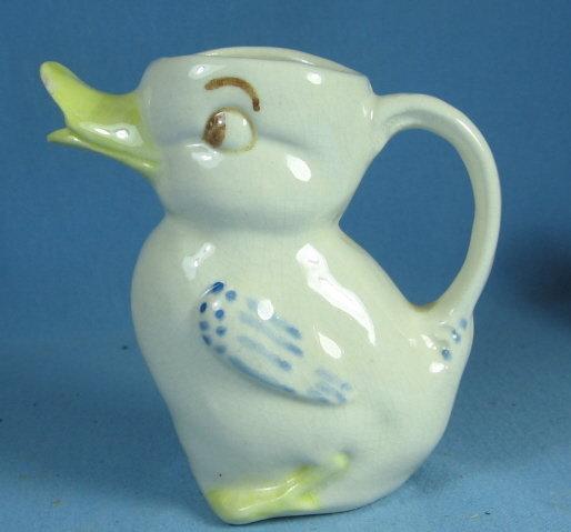 Vintage DUCK Creamer Pitcher - Brush McCoy ? Pottery