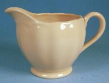 Antique PEACH PEDAL Porcelain Creamer - Grindley England