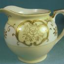 Antique Japan Porcelain HEAVY GOLD Decorated Creamer Pitcher