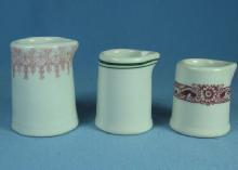 Pottery Stoneware Restaurant Creamer Group - Commercial Pottery