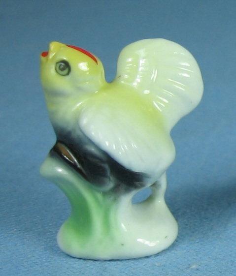Miniature DOLL HOUSE CHICKEN - VintagePorcelain Pottery