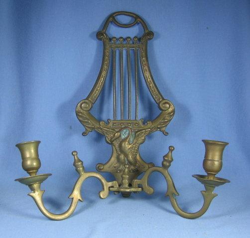 Candle Brass WALL SCONCE - metalware