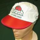 Cherry CRUSH PAINTER Hat - Vintage Advertising wearable for Crush Soft Drink Beverage