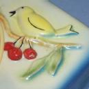 Very Colorful Porcelain SESSIONS Kitchen Wall Clock
