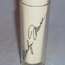 Pair of MARILYN MONROE Glass Shot Glasses