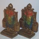Cast Iron DUTCH GIRL WITH BUCKETS Bookends - Metalware
