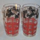 Two Scottie Dog Water Glasses