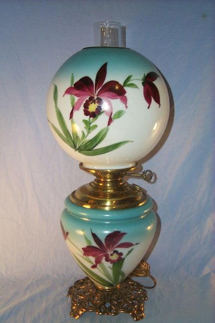IRIS Hurricane Electrified Oil Lamp - Fine Art & Lamps