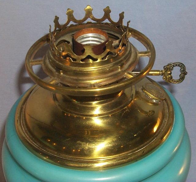 IRIS Hurricane Electrified Oil Lamp - Fine Art & Lamps