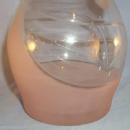 Satin Pink Liqueor Decanter / Stem Glass Set
