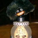 Golli Golliwogg VIGNY Perfume Bottle - Glass