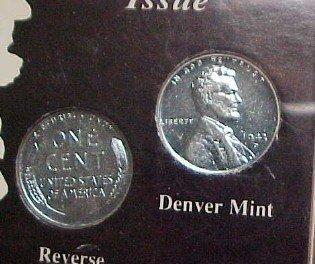 1943 STEEL CENTS - Metalware