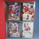 1995 Detroit Red Wings TRADING CARD Album ~ Western Conference Champions TRADE CARD Album - Vintage Sporting