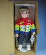 Jeff Gordon NASCAR Collectible TOY Porcelain CHRIS Doll MIB