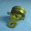 MARBLES Gladstone Brass Pin-on COMPASS - Vintage hunting camping sporting
