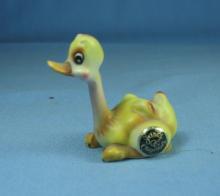 Josef Original Miniature Ostrich Figurine - porcelain