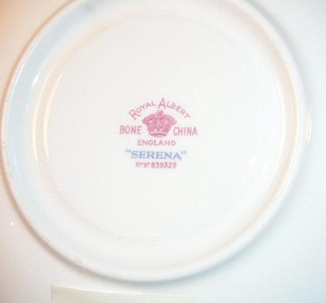 Royal Albert SERENA Porcelain Cup & Saucer Set.