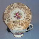 PARAGON Roses/Fruit Porcelain Cup & Saucer Set