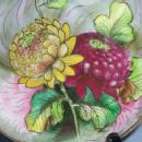 OCCUPIED JAPAN Flower Pattern Porcelain Cup & Saucer Set