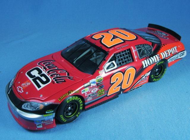 Limited Edition Nascar Coca Cola 1:24 Scale Die Cast Limited Edition NASCAR Car Replica TONY STEWART Adult Collectible Toy