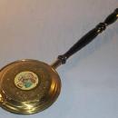 Brass WALES Handled Ashtray - Tobacciana