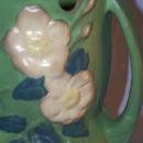 Roseville WHITE ROSE Handled Pottery Vase