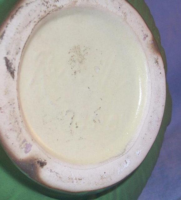 Roseville WHITE ROSE Handled Pottery Vase