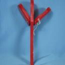 Folk Art Noise Maker - Toy Rattle - Vintage Wooden Toy