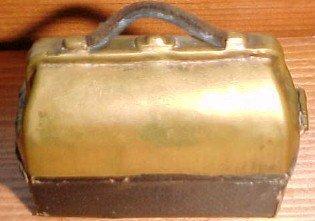 Figural Dr. BagTravel Inkwell - Glass