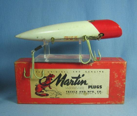 MARTIN Fishing Lure PLUG Tackle & Mfg - Sporting Fishing Bait