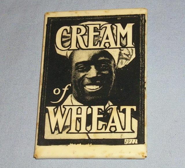 CREAM OF WHEAT Advertising Pocket Mirror - Ethnographic