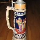 German Master STEIN - Simon Peter Gerz - Antique Stoneware pottery